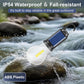 Light Up Camping Instantly! USB-C Rechargeable Vintage Hanging Lantern
