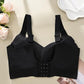 💕 Buy More Save More 💕 Subtle Striped Seamless Bra with W-Support – Comfort & Style!