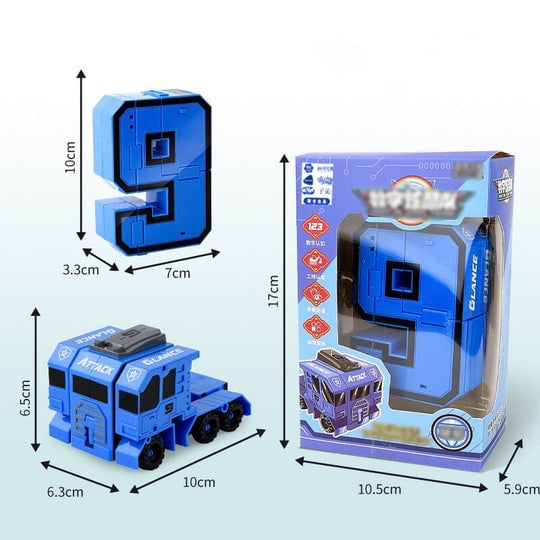 🔥2023 Hot Sale🔥Toy Deformation Number Transform Robot