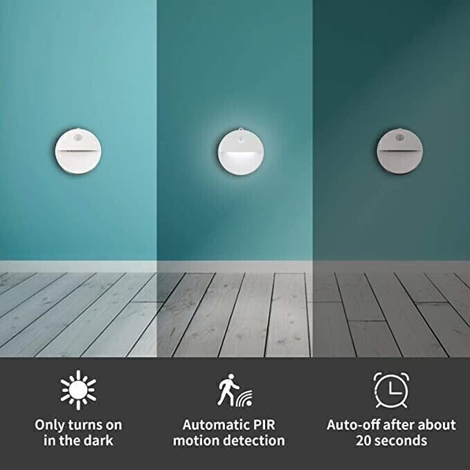 Light Up Anywhere Instantly! USB Rechargeable Motion Sensor Light