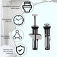 Fix Loose Toilet Seats Instantly! No-Wobble Stainless Bolt Kit