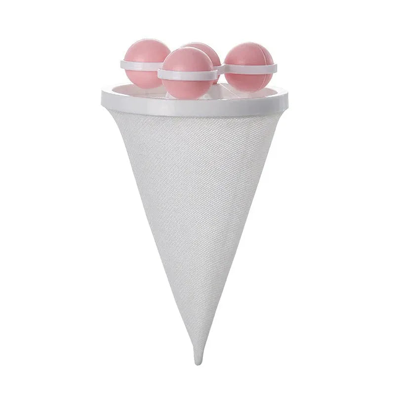 Catch Hair In Laundry Instantly! Floating Lint Filter Mesh Bag