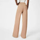 Flatter Your Waist Instantly! No-Zip Tummy-Control Wide-Leg Pants