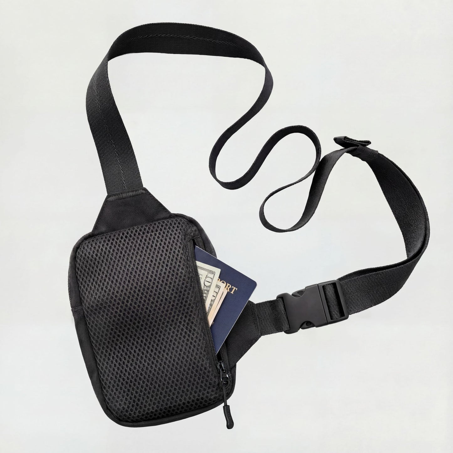 Upgraded Travel Sling Bag 2.0 – Anti-Theft & 500D Durability