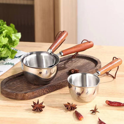 Melt Butter Instantly! 304 Stainless Steel Mini Sauce Pan