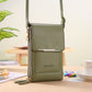 Use Your Phone Hands-Free! Touchscreen No-Dig Crossbody Wallet