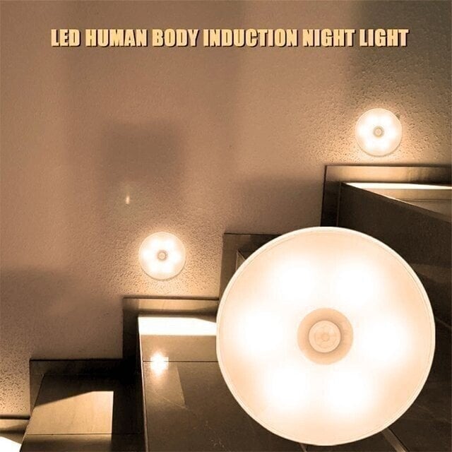 Light Up Anywhere Instantly! USB Rechargeable Motion Sensor Light