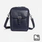 Vintage Crossbody Leather Bag – Adjustable & Spacious Design