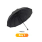 Stay Dry Instantly! No-Flip 12-Rib Reverse Windproof Umbrella