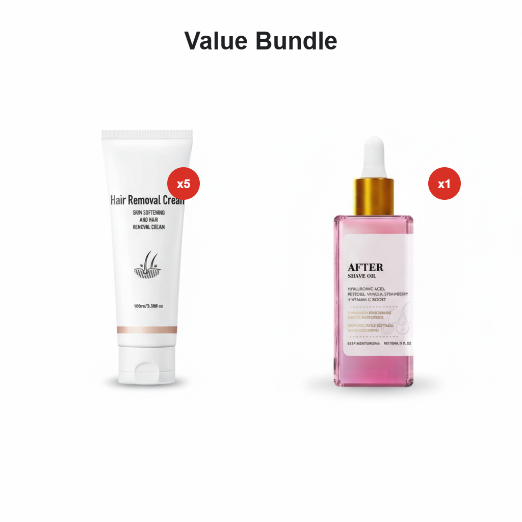 Remove Hair Gently Instantly! Mild Aromatic Hair Removal Cream