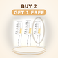 Apply Scalp Serum Instantly! Precision Applicator Comb