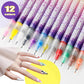 🎁Christmas Special Sale - 50% OFF💝🎨12 Colours Nail Art Pens Set