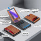 RFID Slim Pop-Up Wallet – AirTag Ready & Magnetic Close