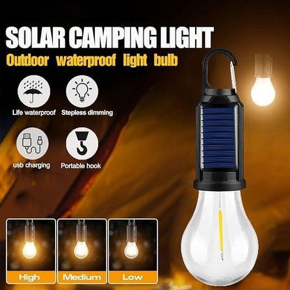 Light Up Camping Instantly! USB-C Rechargeable Vintage Hanging Lantern