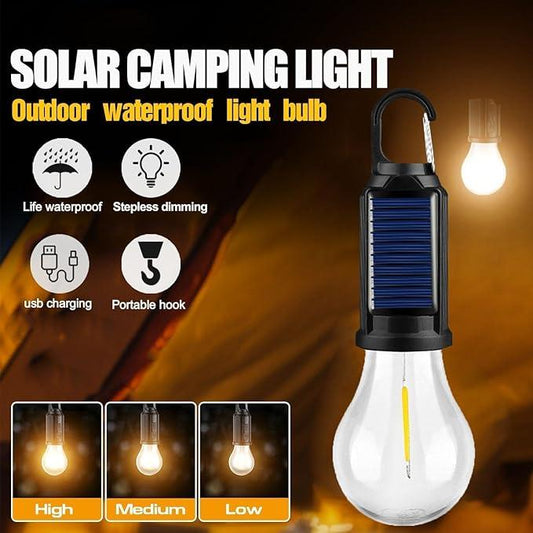 Light Up Camping Instantly! USB-C Rechargeable Vintage Hanging Lantern