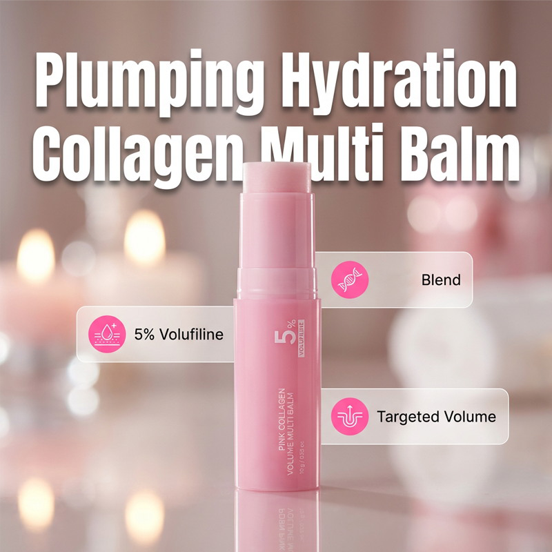 Over 50,000 units sold🔥Pink Collagen Volume Multi Balm