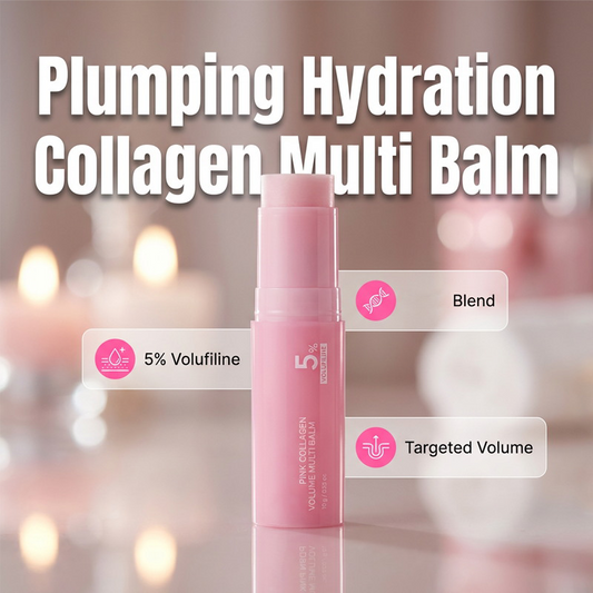 Over 30,000 units sold🔥Pink Collagen Volume Multi Balm