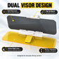 Reduce Glare Instantly! 2-in-1 Day & Night Clip-On Car Visor