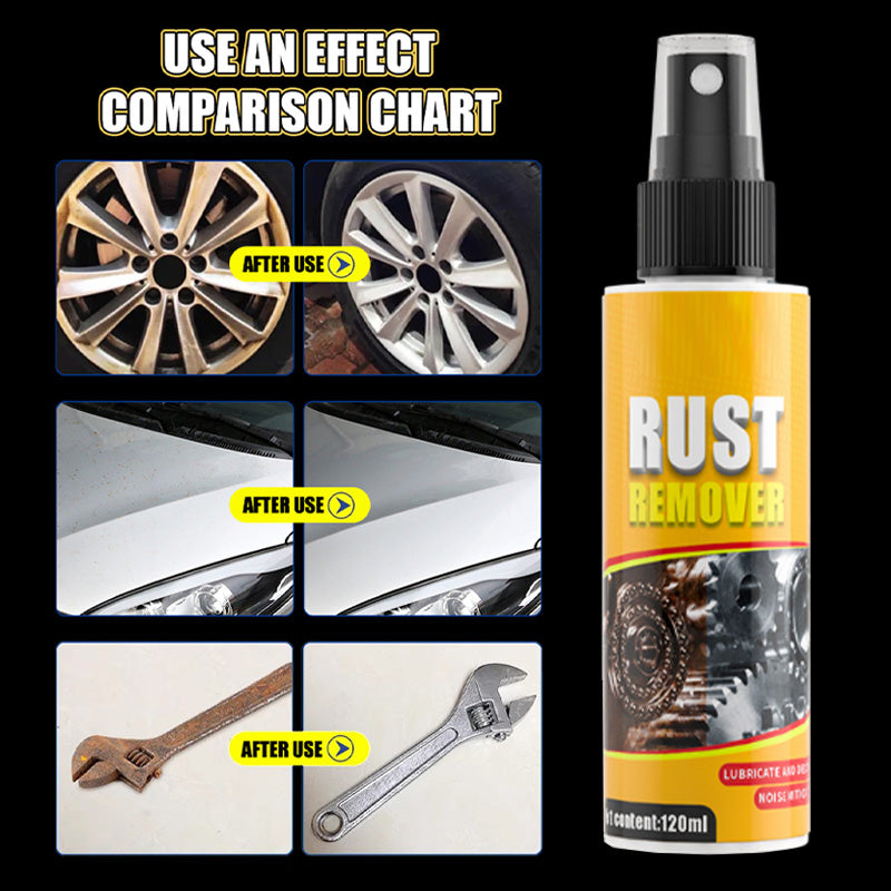 Remove Rust Instantly! No-Scrub Mild Metal Spray