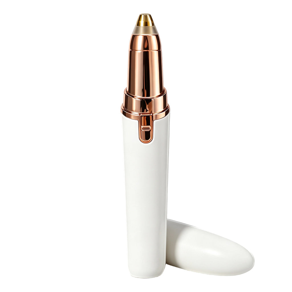 Pen-Style Eyebrow Trimmer – LED Precision & Painless Grooming