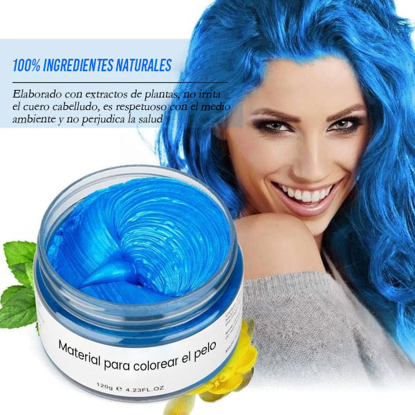 Vibrant Temporary Hair Color Cream – No-Damage & Easy Wash-Out