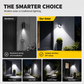 Light Up Gardens Instantly! 140-LED Motion Sensor Solar Wall Lamp