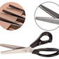 Serrated Sewing Scissors – Sharp, No Fray