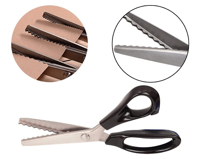 Serrated Sewing Scissors – Sharp, No Fray