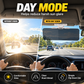 Reduce Glare Instantly! 2-in-1 Day & Night Clip-On Car Visor