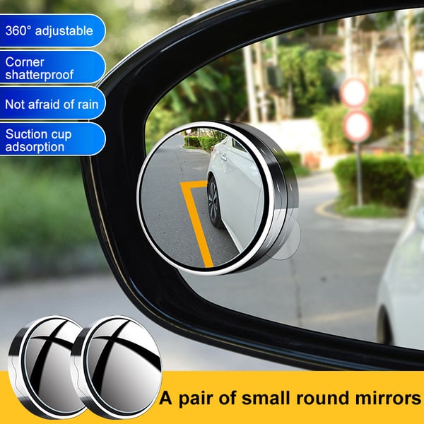 Blind Spot Mirror – 360° View, No Accidents