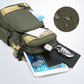 Men's Waterproof Oxford Chest Bag – Multi-Compartment & Adjustable Strap