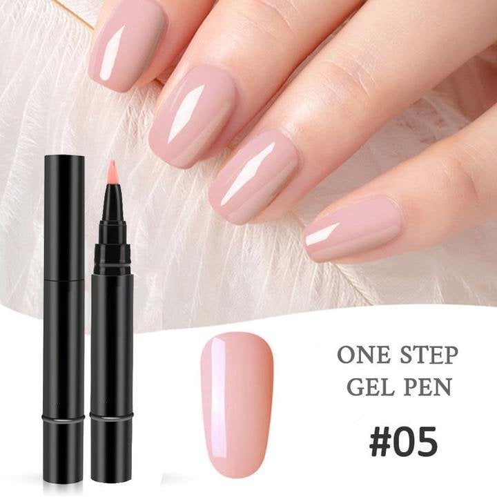 3-in-1 Gel Nail Pen – One Step, No Base or Top Coat Needed