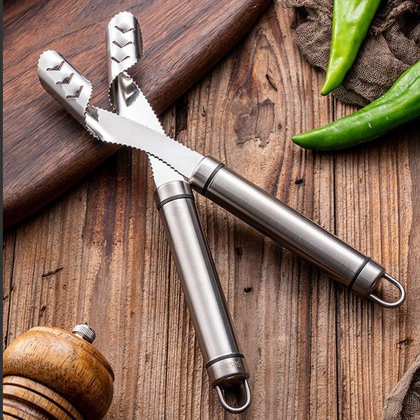 Core Peppers Instantly! Stainless Steel Pepper Corer
