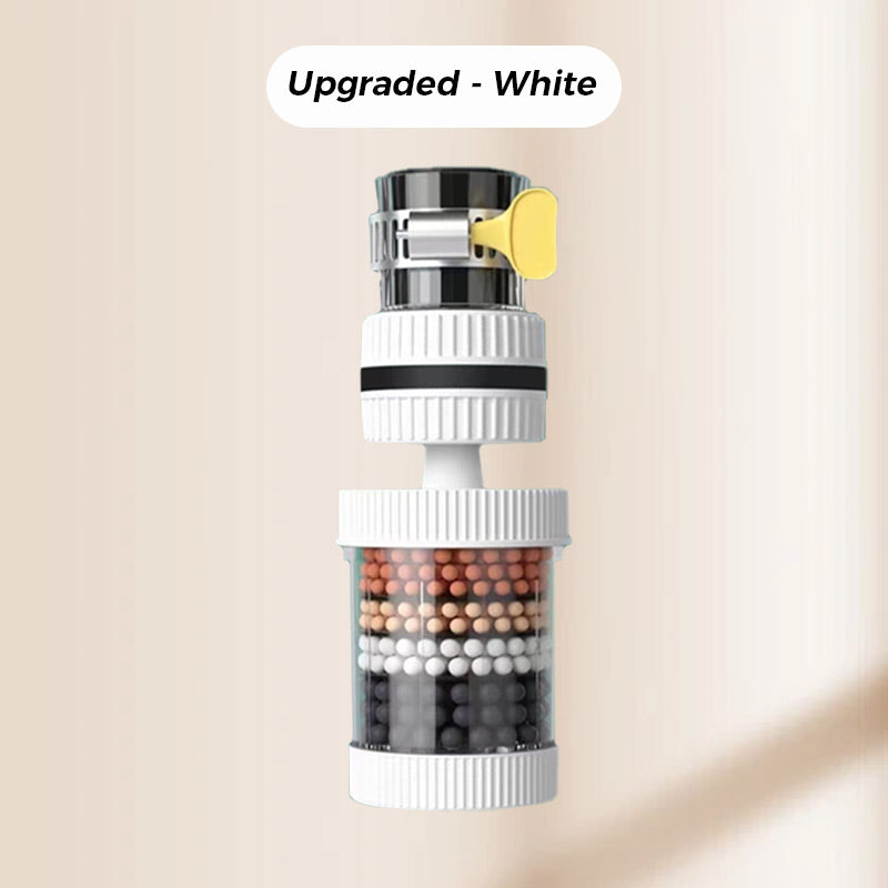 Purify Tap Water Instantly! No-Tool Multi-Layer Faucet Filter