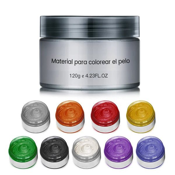 Vibrant Temporary Hair Color Cream – No-Damage & Easy Wash-Out