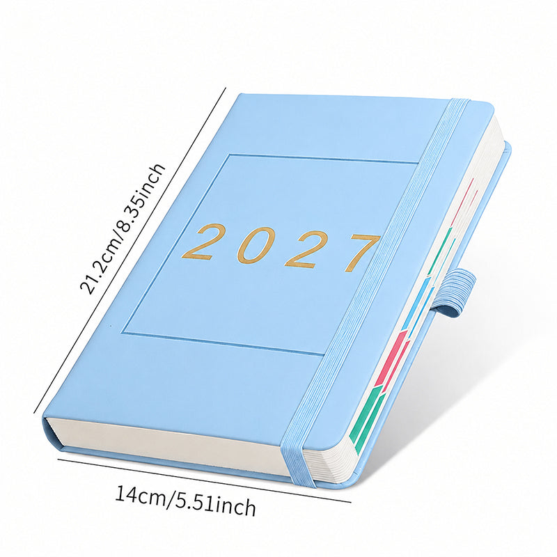 Plan Every Day Instantly! No-Clutter A5 Daily 2027 Planner
