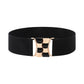 Women's Vintage Gold Buckle Belt