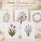 Stitch Christmas Cards Instantly! Beginner DIY Embroidery Kit