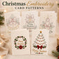 Stitch Christmas Cards Instantly! Beginner DIY Embroidery Kit