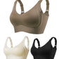 💕 Buy More Save More 💕 Subtle Striped Seamless Bra with W-Support – Comfort & Style!