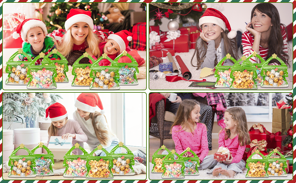 Keep Holiday Treats Fresh Instantly! Sealable Christmas Treat Bags