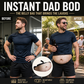 Prank Any Party Instantly! No-Fade Realistic Dad Bod Waist Bag