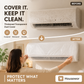 Keep Appliances Dust-Free Instantly! Stretchable Clear Dust Cover