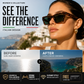 Italian-Design Polarized Sunglasses – UV 400 & Spring Hinges