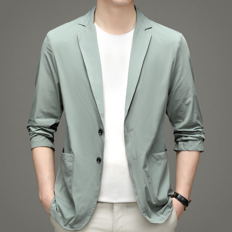 🥳2026 HOT SALE🥳💞50K+ SOLD!👴👔50% OFF! Lightweight Four-Season Blazer – Versatile for all weather. Soft, breathable & easy to wear. Perfect for weddings or Sunday roasts. Look sharp effortlessly. 🥂✨