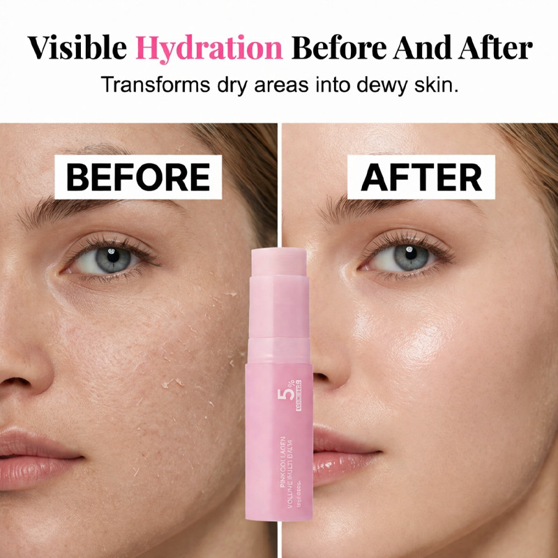 Over 50,000 units sold🔥Pink Collagen Volume Multi Balm