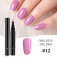 3-in-1 Gel Nail Pen – One Step, No Base or Top Coat Needed