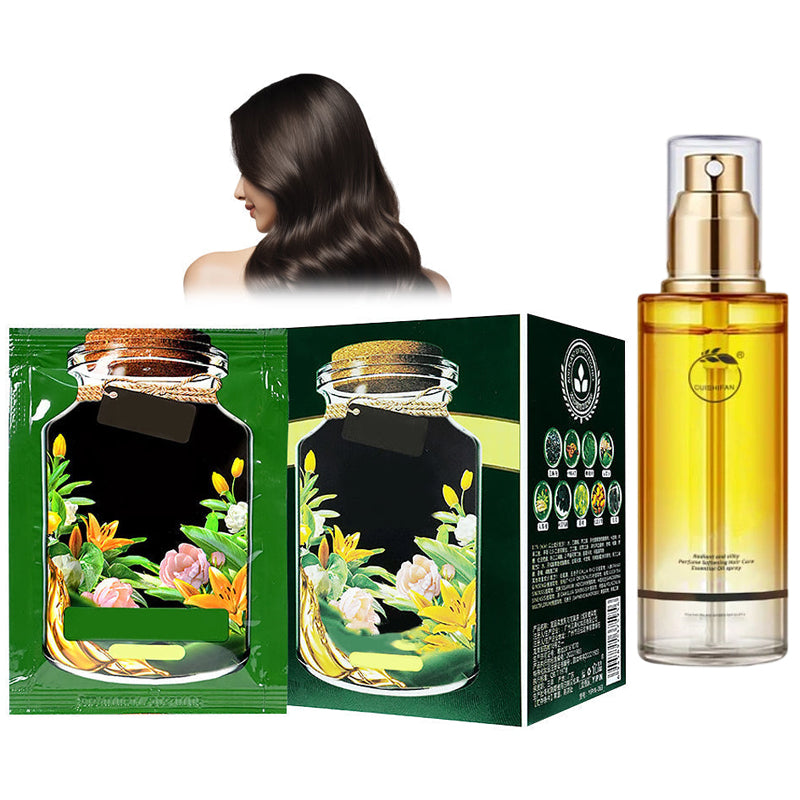 🔥Flash Sale💖 3-In-1 Botanical Hair Coloring Cream