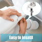 Fix Loose Toilet Seats Instantly! No-Wobble Stainless Bolt Kit