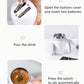 Mix Any Drink Instantly! Self-Stirring Stainless Steel Mug
